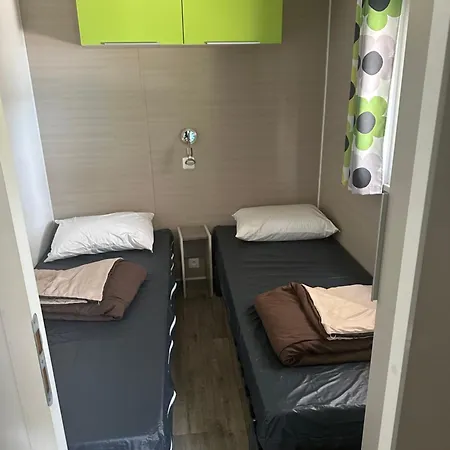 营地 Menthalo 4 Etoiles La Presqu Ile Du Barcares Mobil 6 Pers Premium Climatise