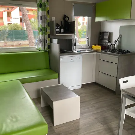 营地 Menthalo 4 Etoiles La Presqu Ile Du Barcares Mobil 6 Pers Premium Climatise *